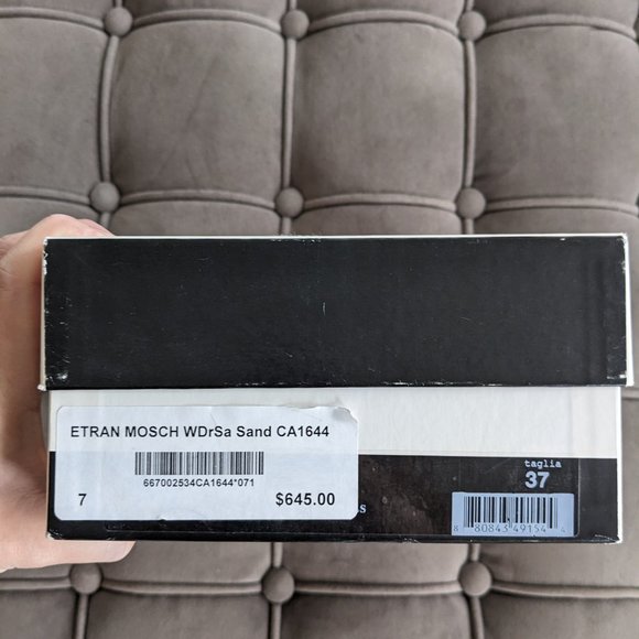 Moschino Nude Beige Tan High Heels - Picture 5 of 5